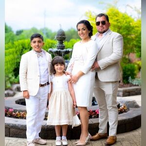 ANTONIO MELANI WHITE DRESS